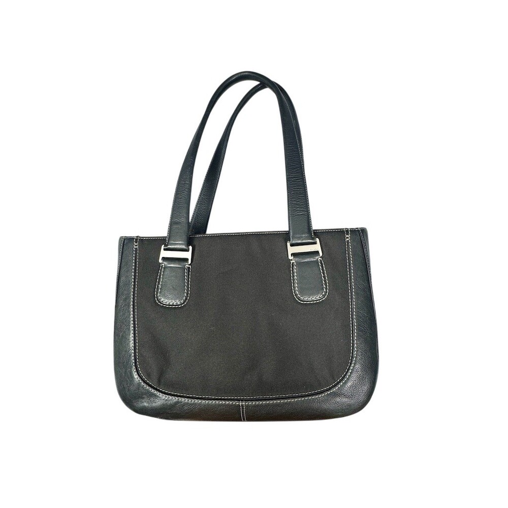 KNOMO London Melilla Laptop Tote Bag Womens Large Black